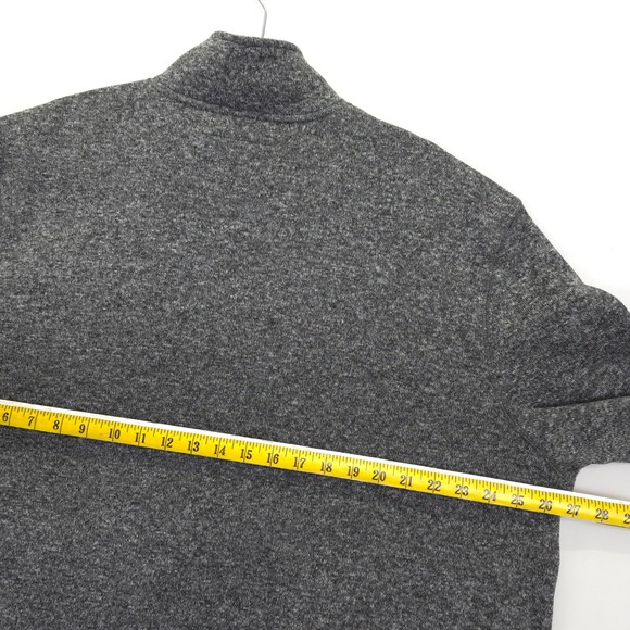 Sonoma Goods for Life Men's 3XL Tall Gray Full Zip Fleece Jacket Warm Soft - Picture 5 of 10